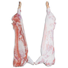 Мясо свинина в полутушах без шкуры и шпика