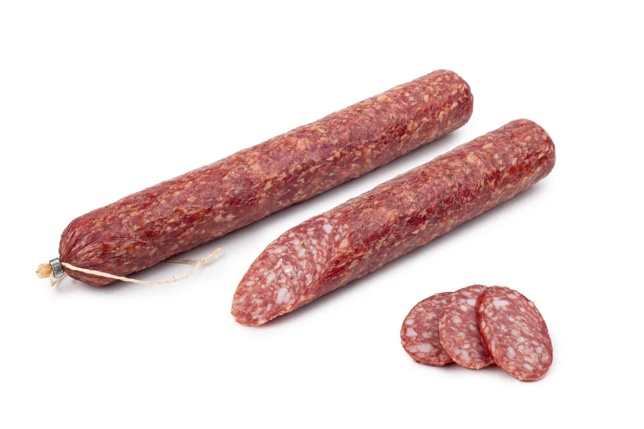 Колбаса Халапеньо сырокопченая