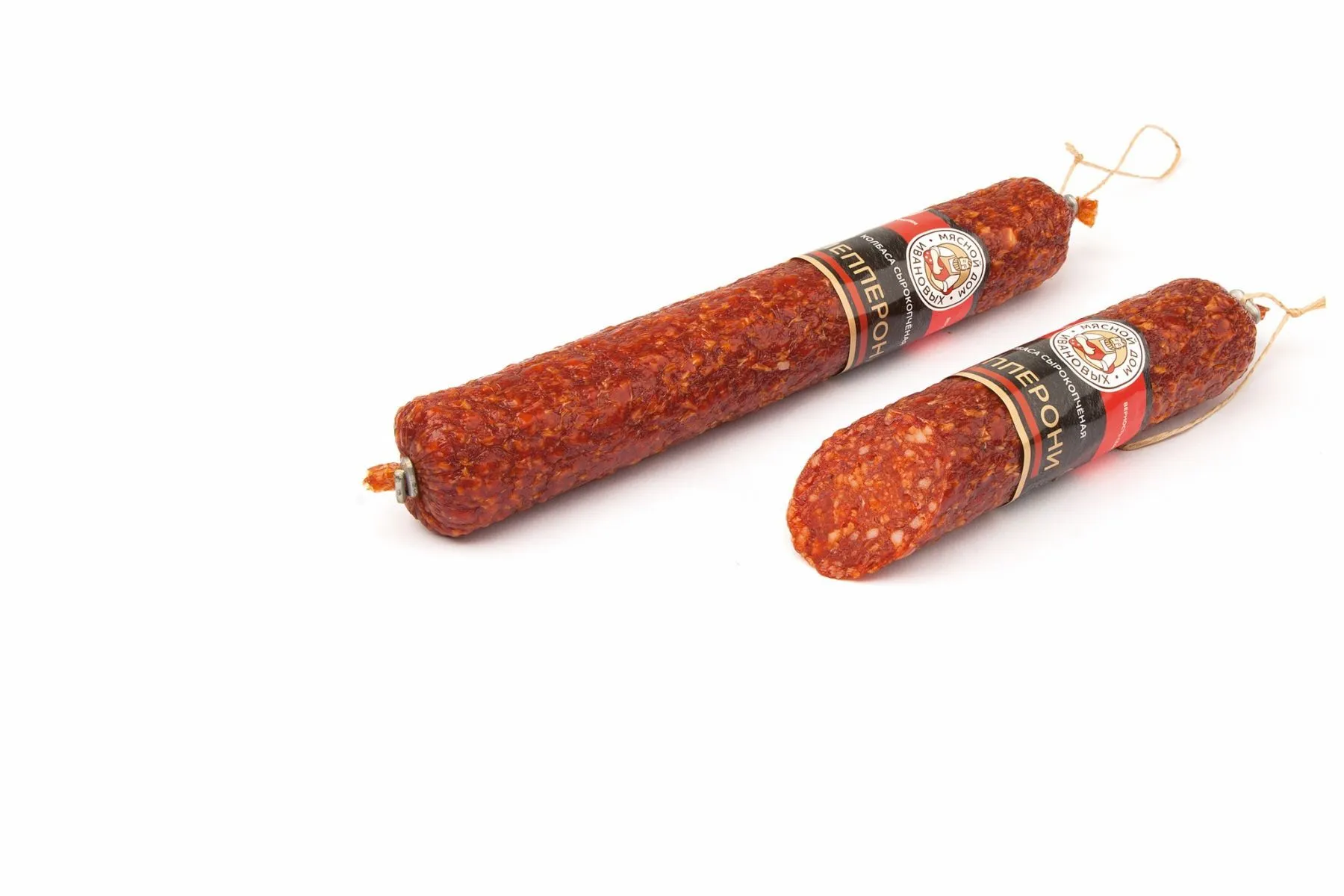 Колбаса Пепперони сырокопченая